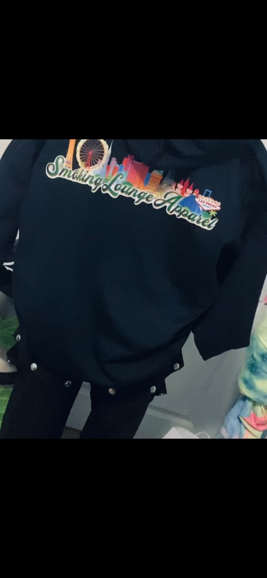 Men’s Lounge Wear SLA Vegas Skyline Hoodie